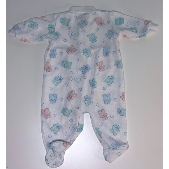 Evenflo 3-6m Montgomery Ward Tiny Tots Vintage Baby Clothes Bundle Blue White - Picture 9 of 13